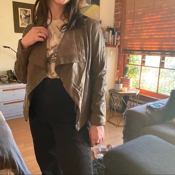 BB Dakota Vegan Leatber/ Suede Jacket - Picture 4 of 4